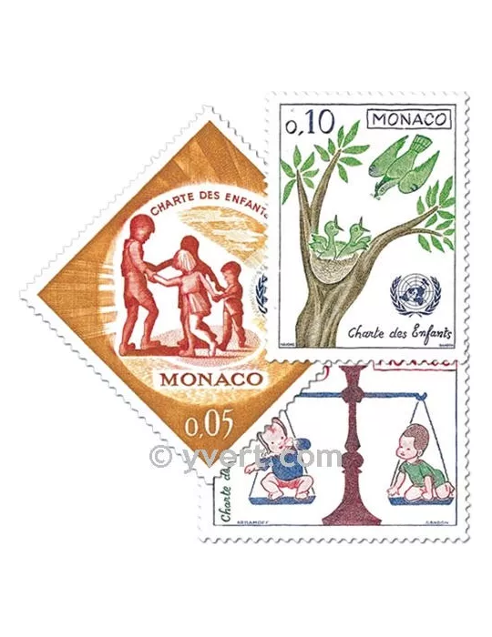 n° 599/606 - Timbre Monaco Poste