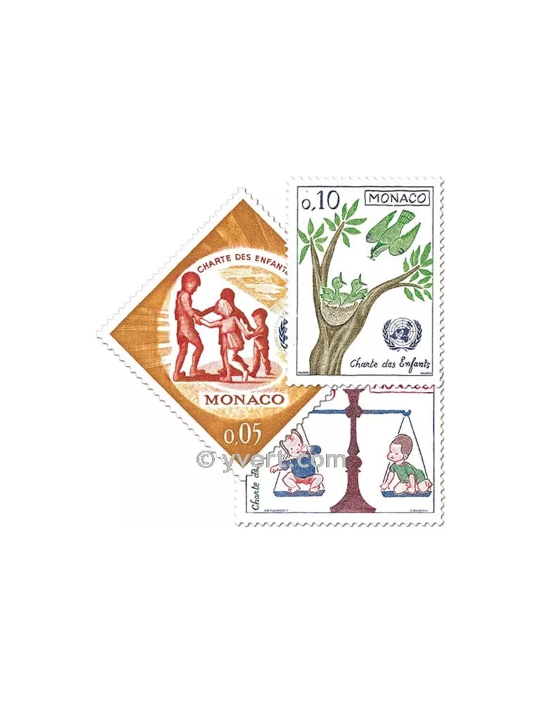 n° 599/606 - Timbre Monaco Poste