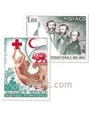 n° 607/608 - Timbre Monaco Poste