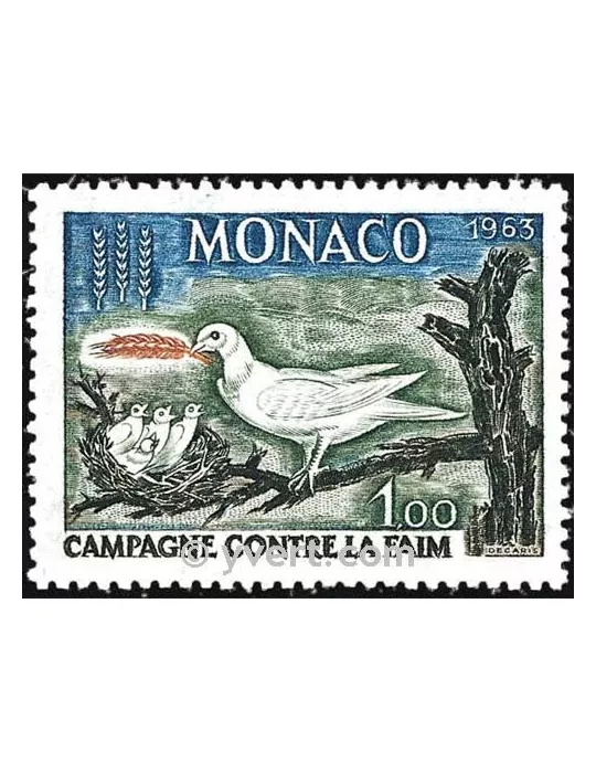 n° 611 - Timbre Monaco Poste