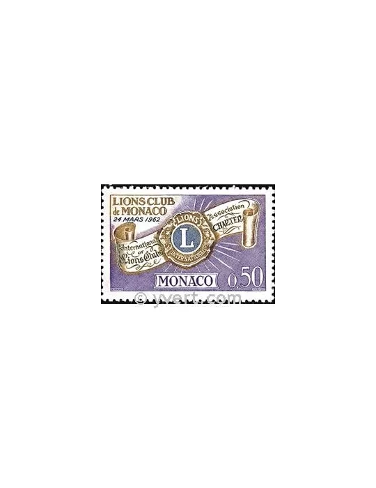 n° 613 - Timbre Monaco Poste