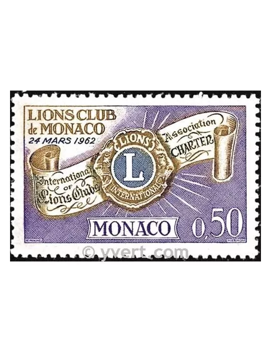 n° 613 - Timbre Monaco Poste