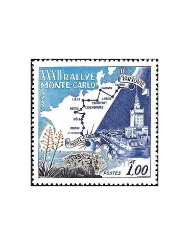 n° 614 - Timbre Monaco Poste