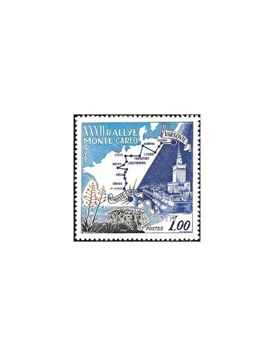 n° 614 - Timbre Monaco Poste