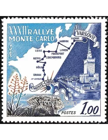n° 614 - Timbre Monaco Poste 2
