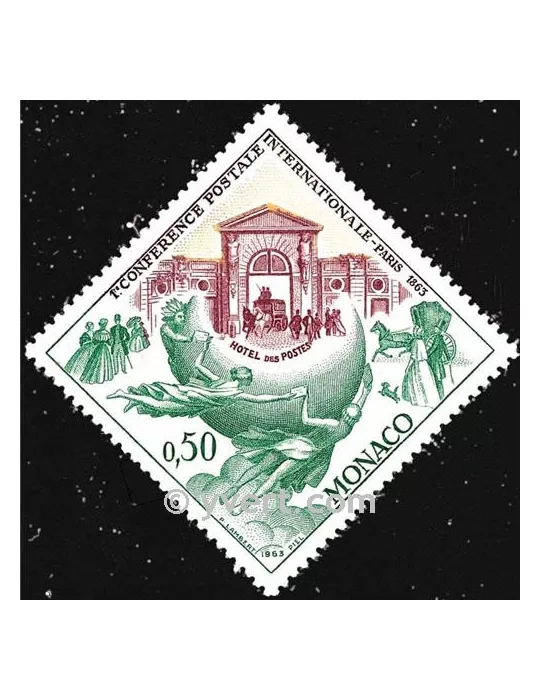 n° 615 - Timbre Monaco Poste