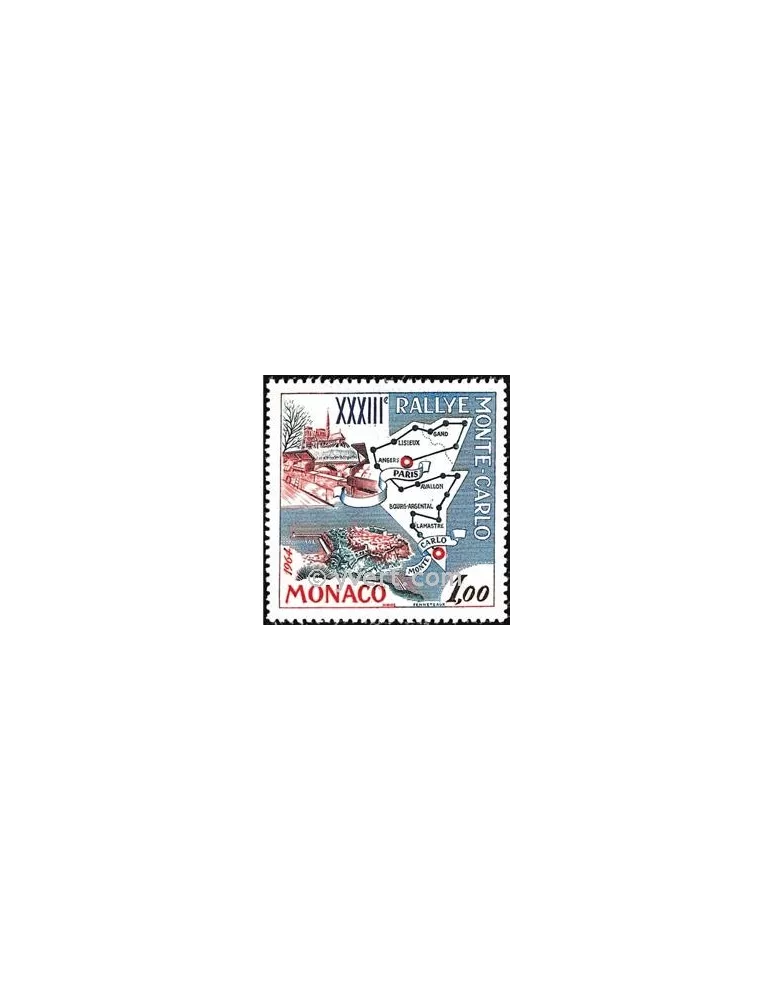 n° 616 - Timbre Monaco Poste