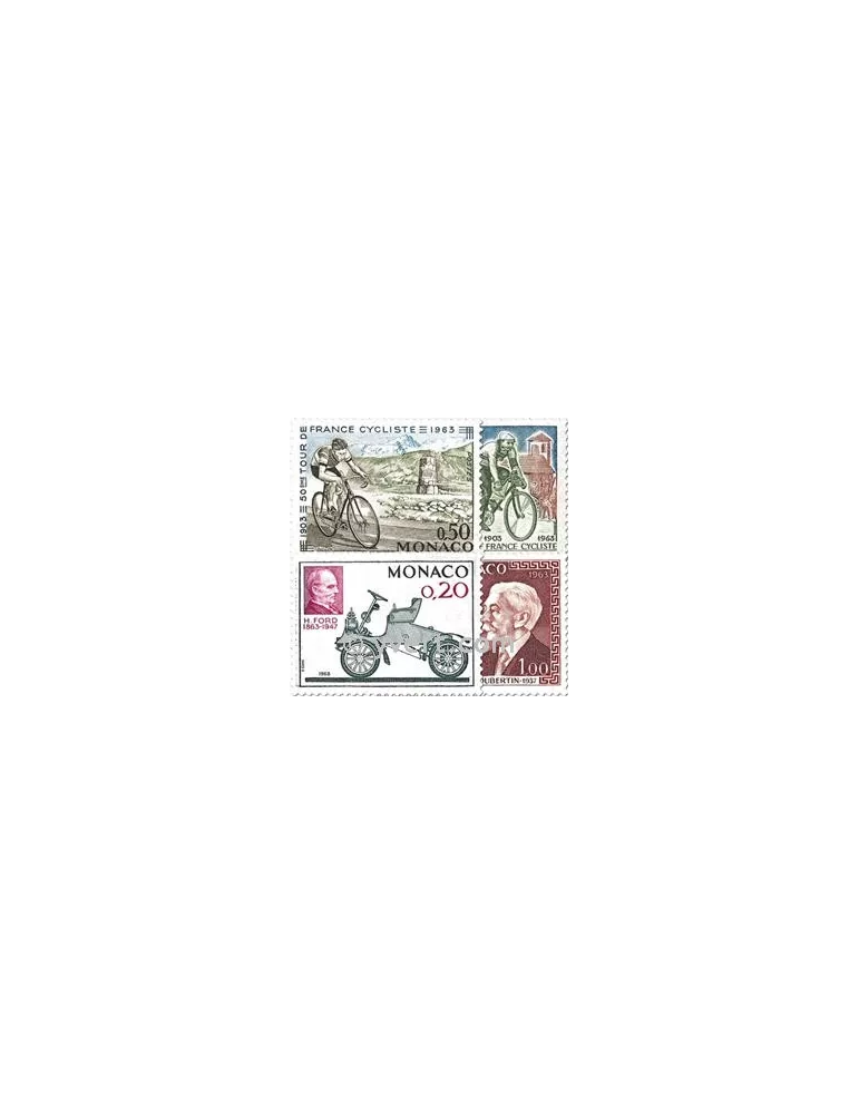 n° 632/635 - Timbre Monaco Poste