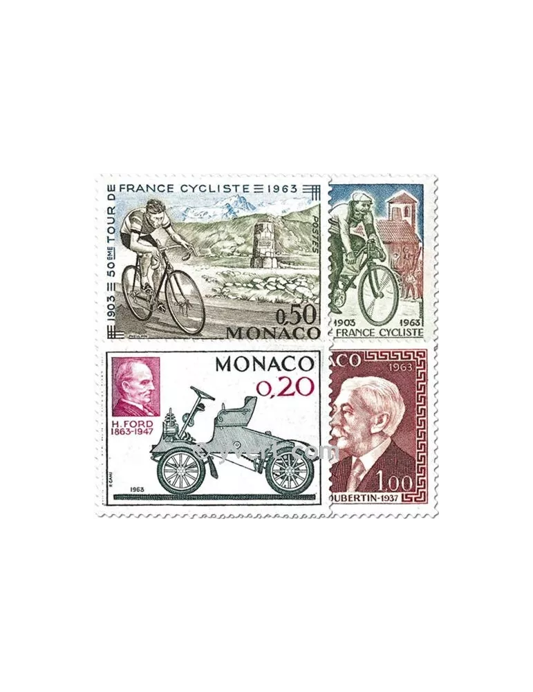 n° 632/635 - Timbre Monaco Poste