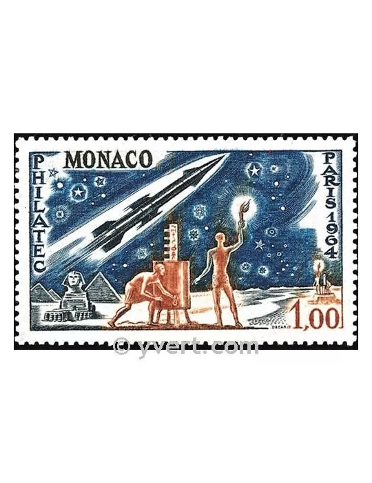 n° 636 - Timbre Monaco Poste