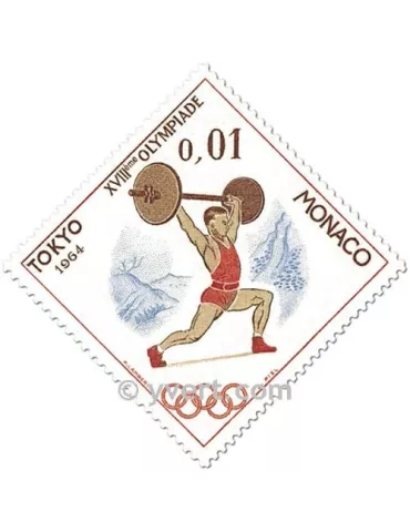 n° 654/657 - Timbre Monaco Poste 2