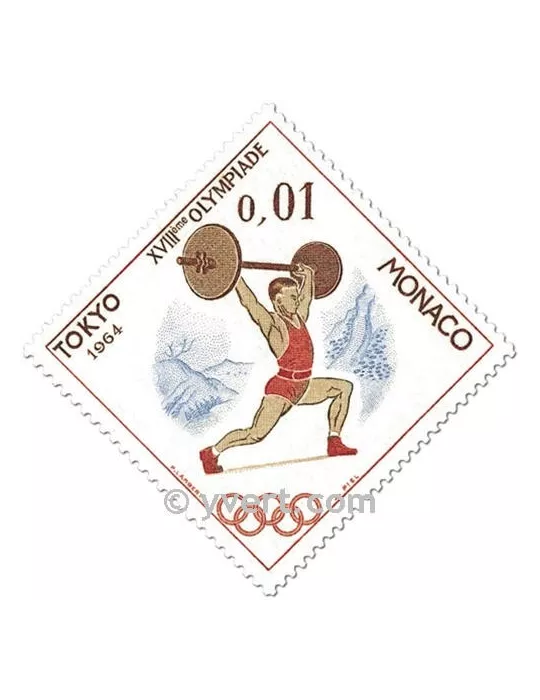n° 654/657 - Timbre Monaco Poste