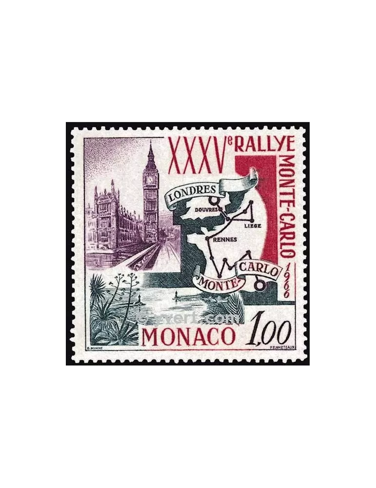n° 689 - Timbre Monaco Poste