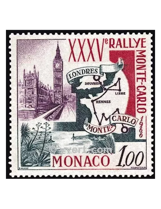 n° 689 - Timbre Monaco Poste