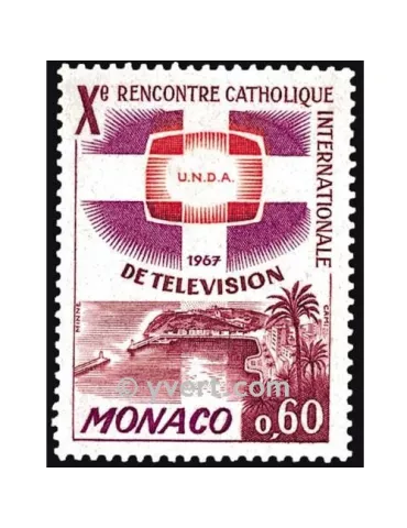 n° 706 - Timbre Monaco Poste 2