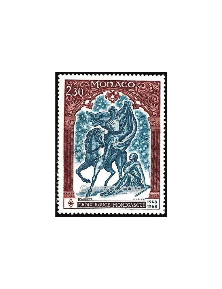 n° 742 - Timbre Monaco Poste