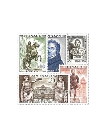 n° 764/768 - Timbre Monaco Poste