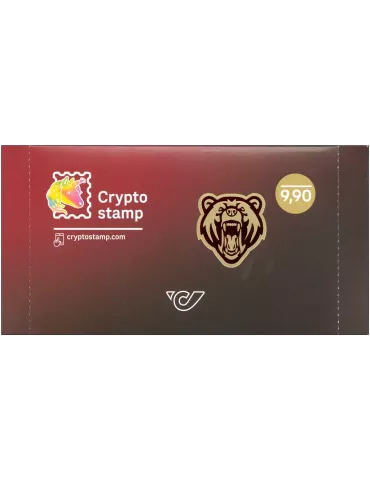 n° 14 - Timbre AUTRICHE Timbres Crypto