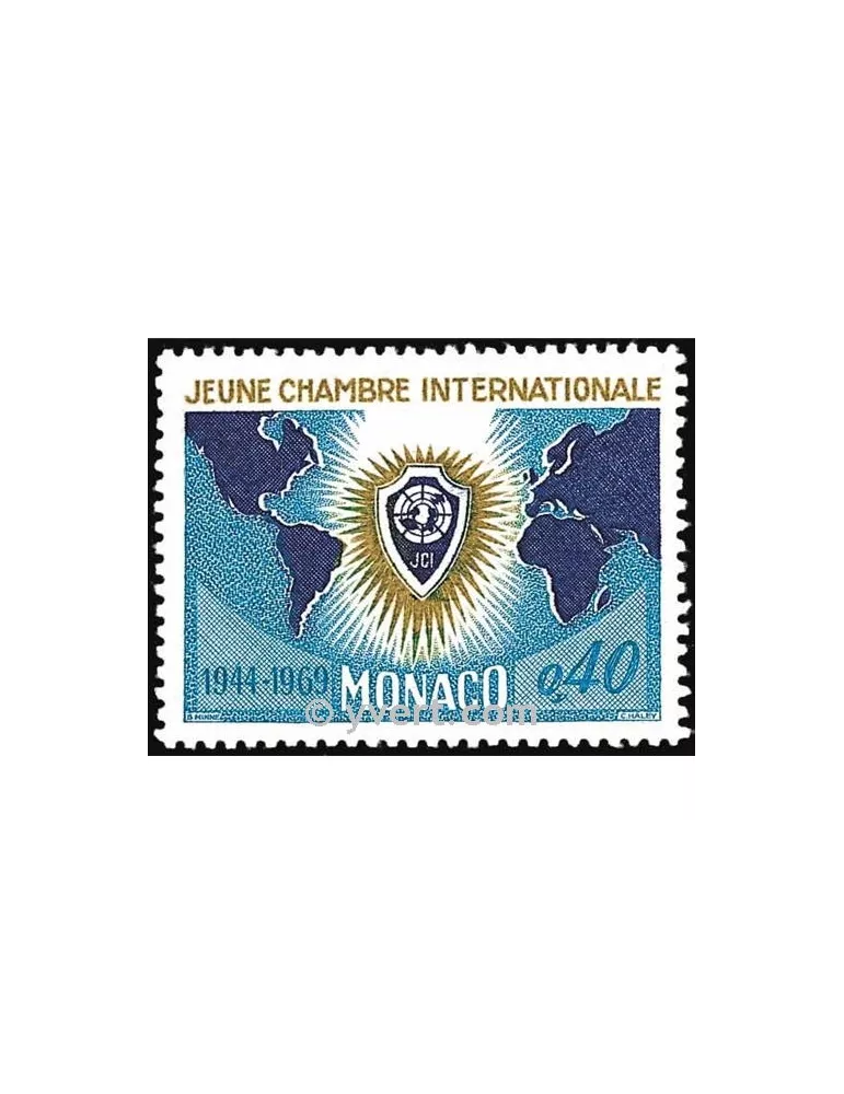 n° 808 - Timbre Monaco Poste