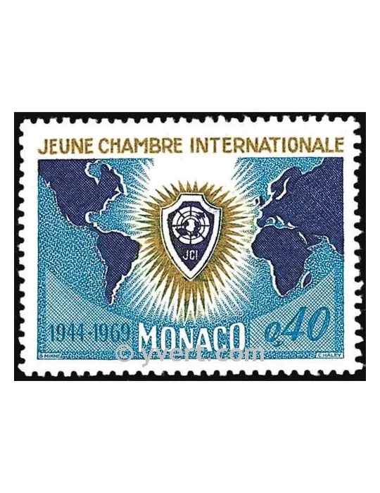 n° 808 - Timbre Monaco Poste