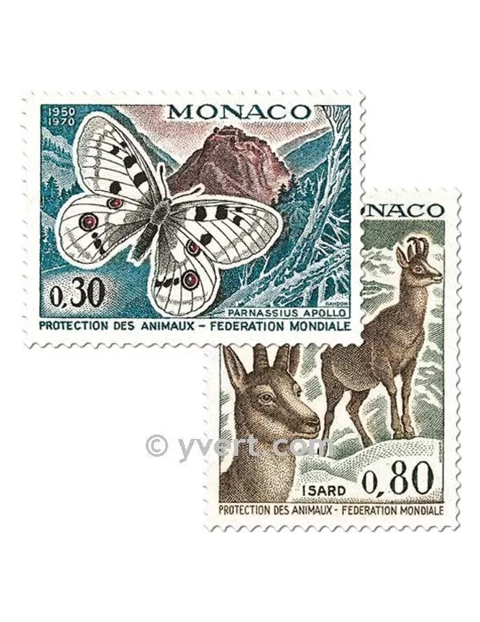 n° 809/814 - Timbre Monaco Poste