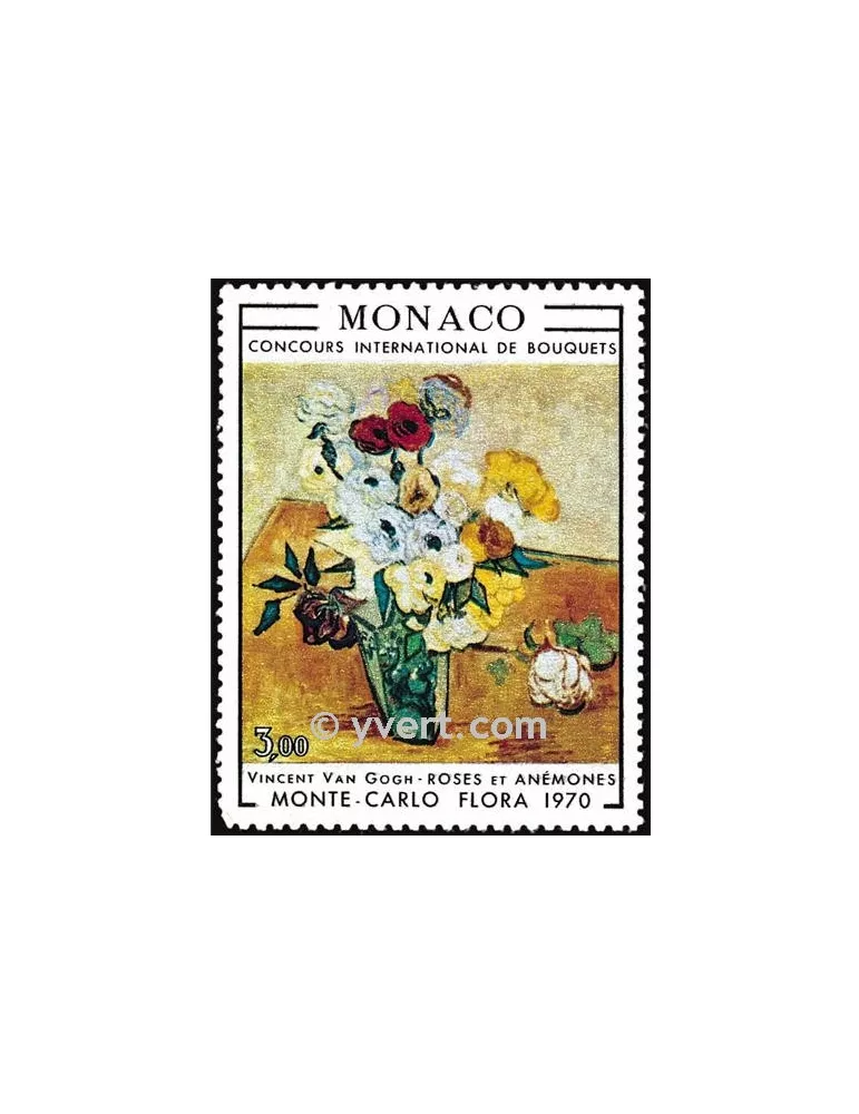n° 817 - Timbre Monaco Poste
