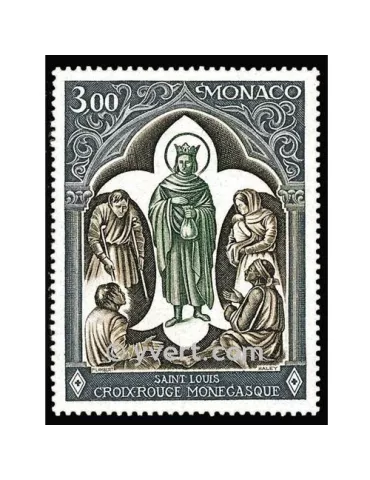 n° 818 - Timbre Monaco Poste 2