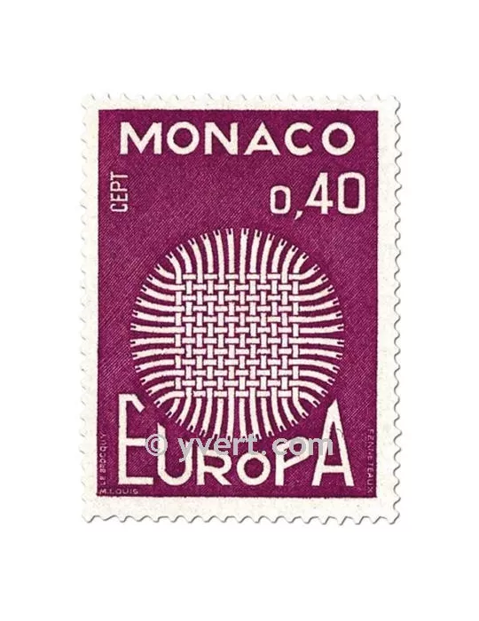 n° 819/821 - Timbre Monaco Poste