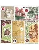 n° 822/826 - Timbre Monaco Poste