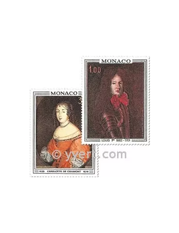 n° 845/846 - Timbre Monaco Poste