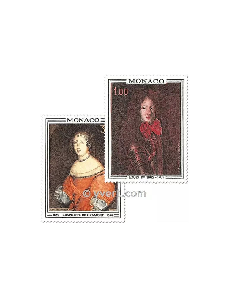 n° 845/846 - Timbre Monaco Poste