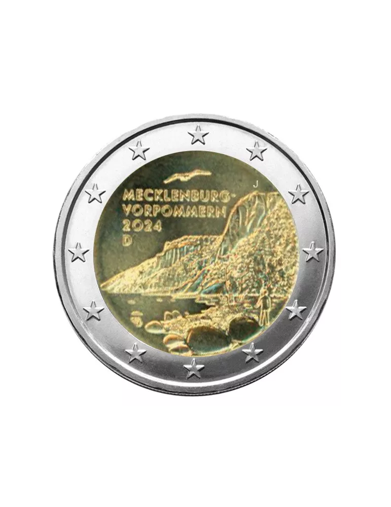 2 EURO COMMEMORATIVE 2024 : ALLEMAGNE (Présidence de Mecklembourg au Bundesrat)