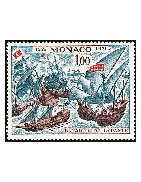 n° 870 - Timbre Monaco Poste