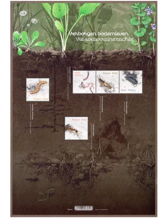 n° F5147 - Timbre BELGIQUE Poste