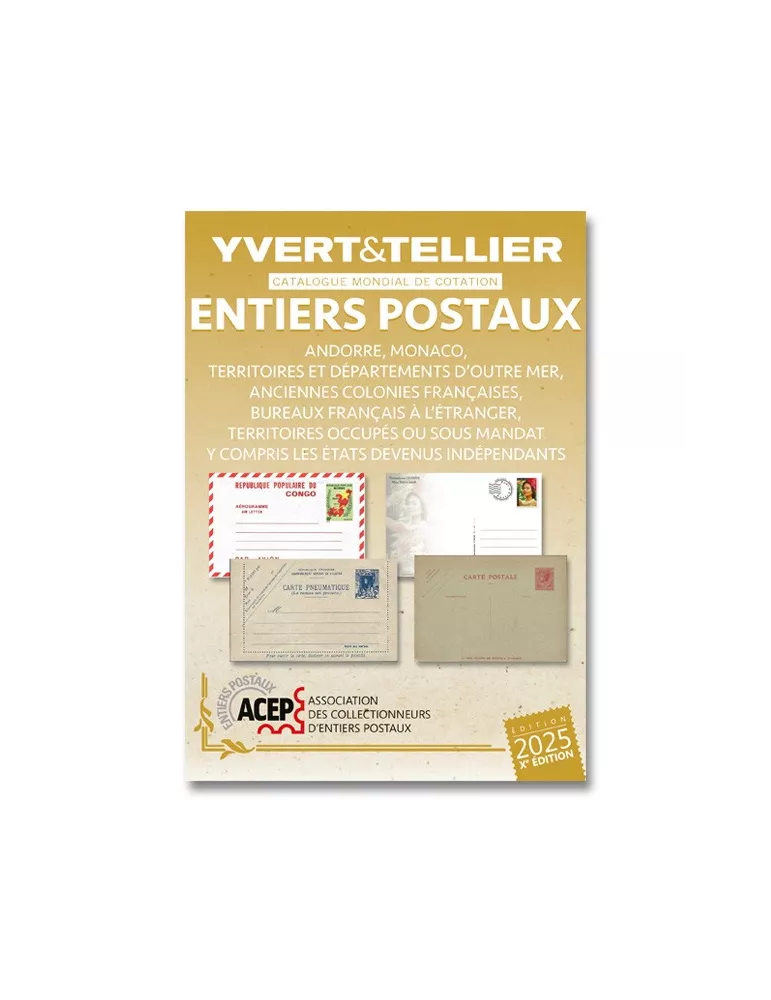 ENTIERS POSTAUX 2025