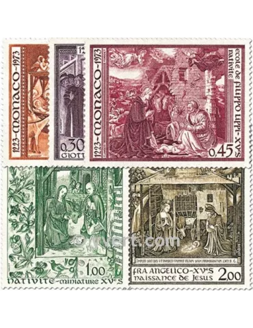 n° 934/938 - Timbre Monaco Poste 2