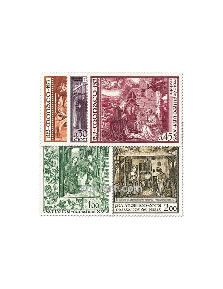 n° 934/938 - Timbre Monaco Poste