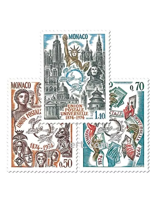 n° 953/955 - Timbre Monaco Poste