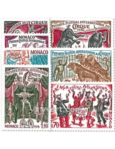 n° 973/979 - Timbre Monaco Poste 2