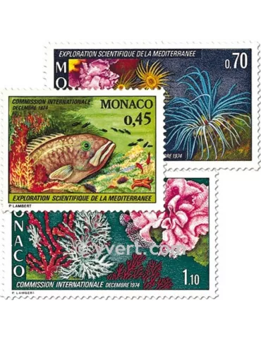 n° 981/983 - Timbre Monaco Poste 2