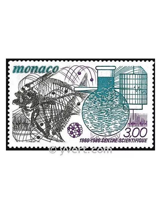 n° 1474 - Timbre Monaco Poste