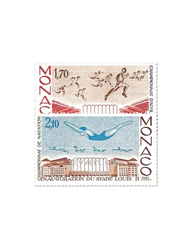 n° 1475/1476 - Timbre Monaco Poste