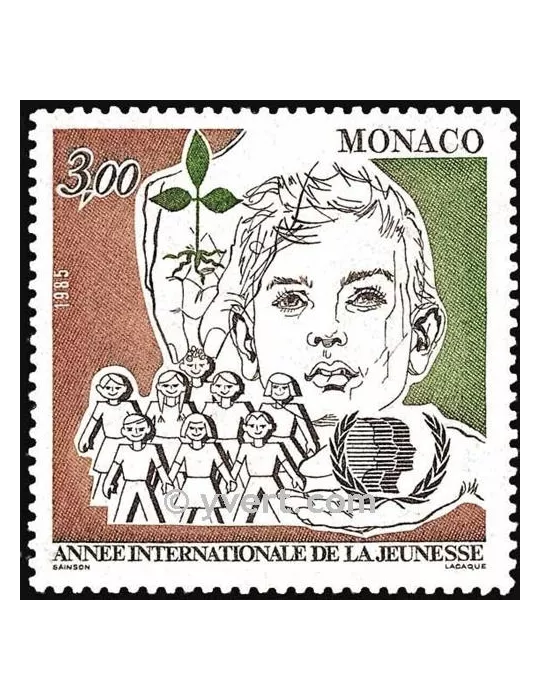 n° 1478 - Timbre Monaco Poste