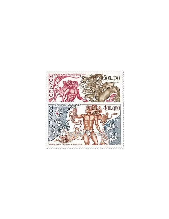 n° 1494/1495 - Timbre Monaco Poste