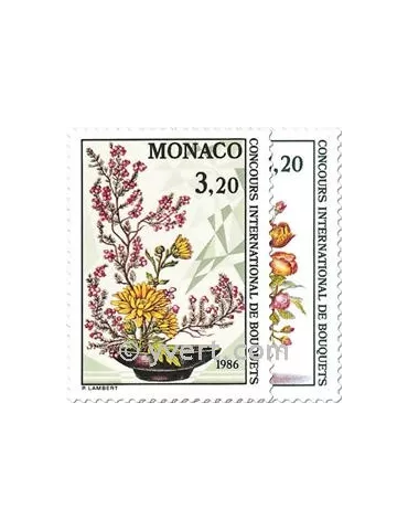 n° 1497/1498 - Timbre Monaco Poste