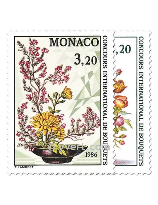 n° 1497/1498 - Timbre Monaco Poste