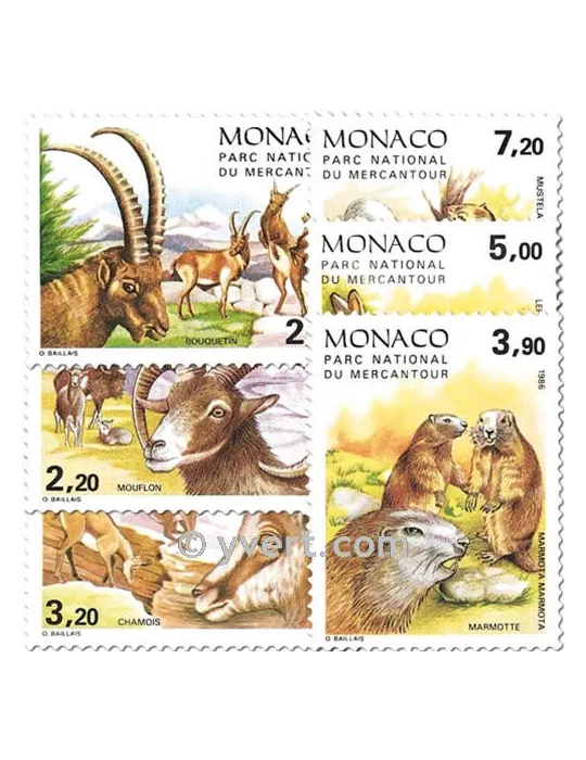 n° 1522/1527 - Timbre Monaco Poste