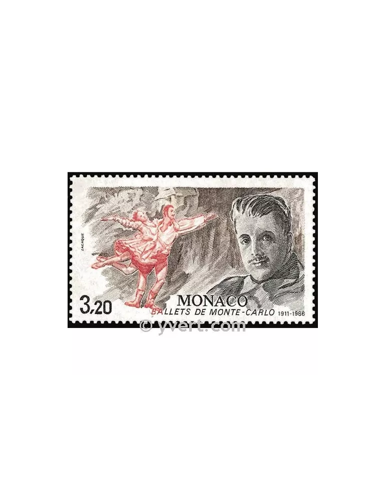 n° 1533 - Timbre Monaco Poste