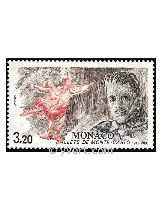 n° 1533 - Timbre Monaco Poste