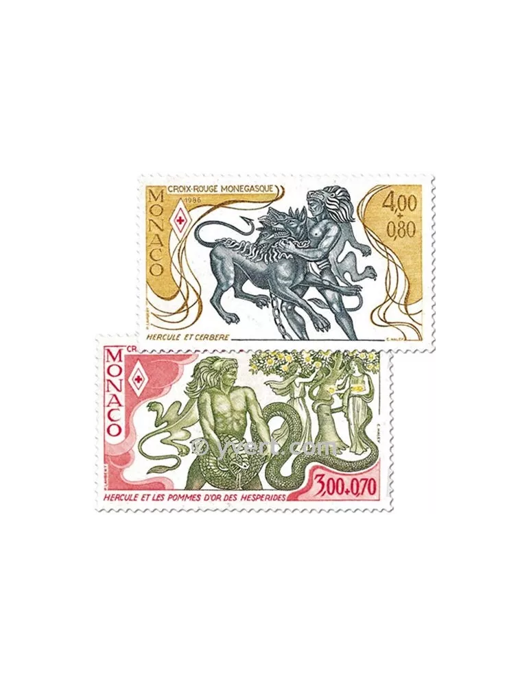 n° 1545/1546 - Timbre Monaco Poste